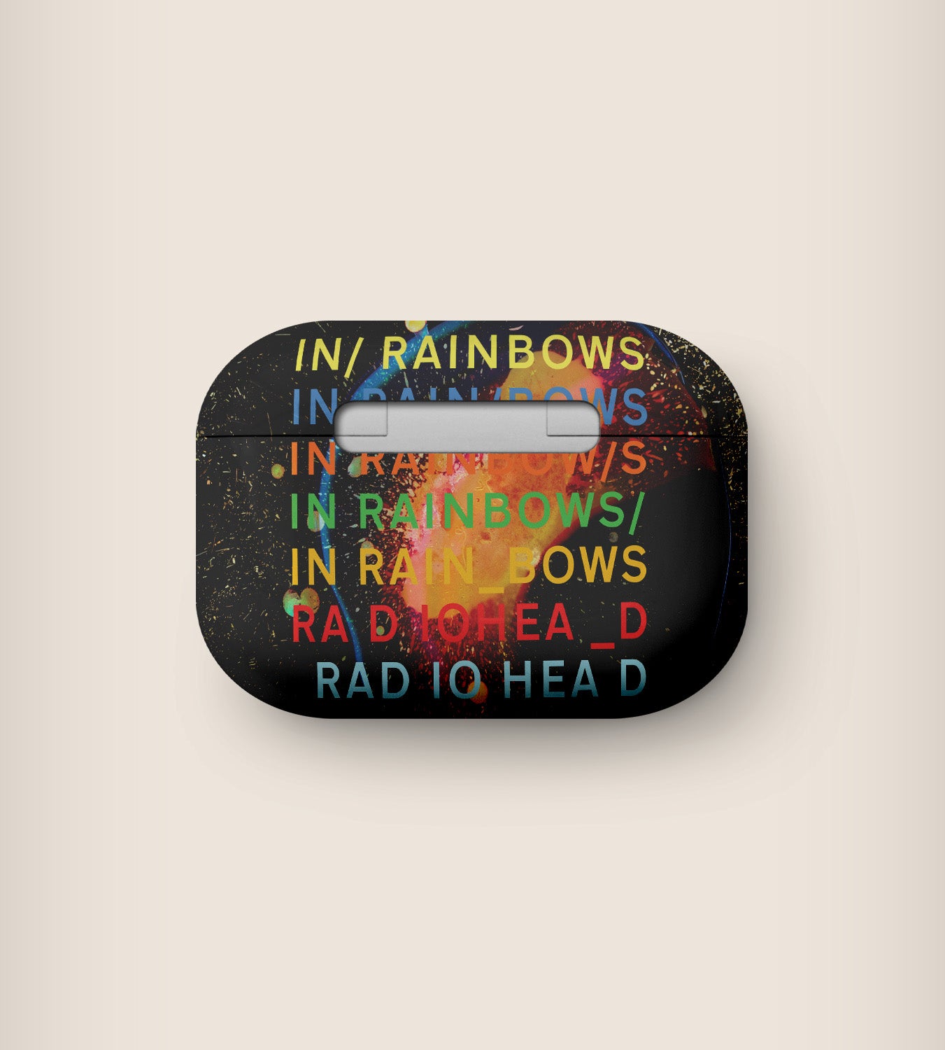 Radiohead In Rainbows AirPods Case