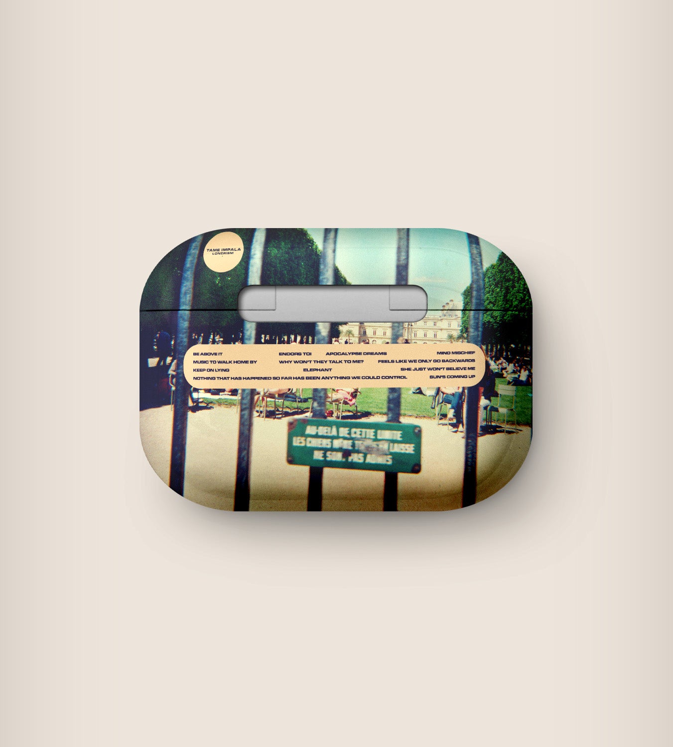 Tame Impala Lonerism AirPods Case